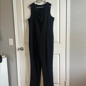 Apt. 9 Classic Black Sleeveless Jumpsuit